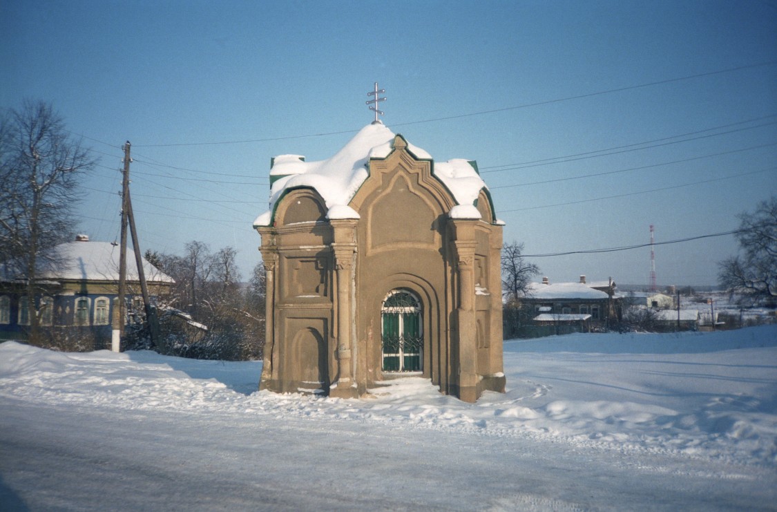 Часовня Николая Чудотворца, Шестаково (Волоколамский городской округ, Московская область). фасады