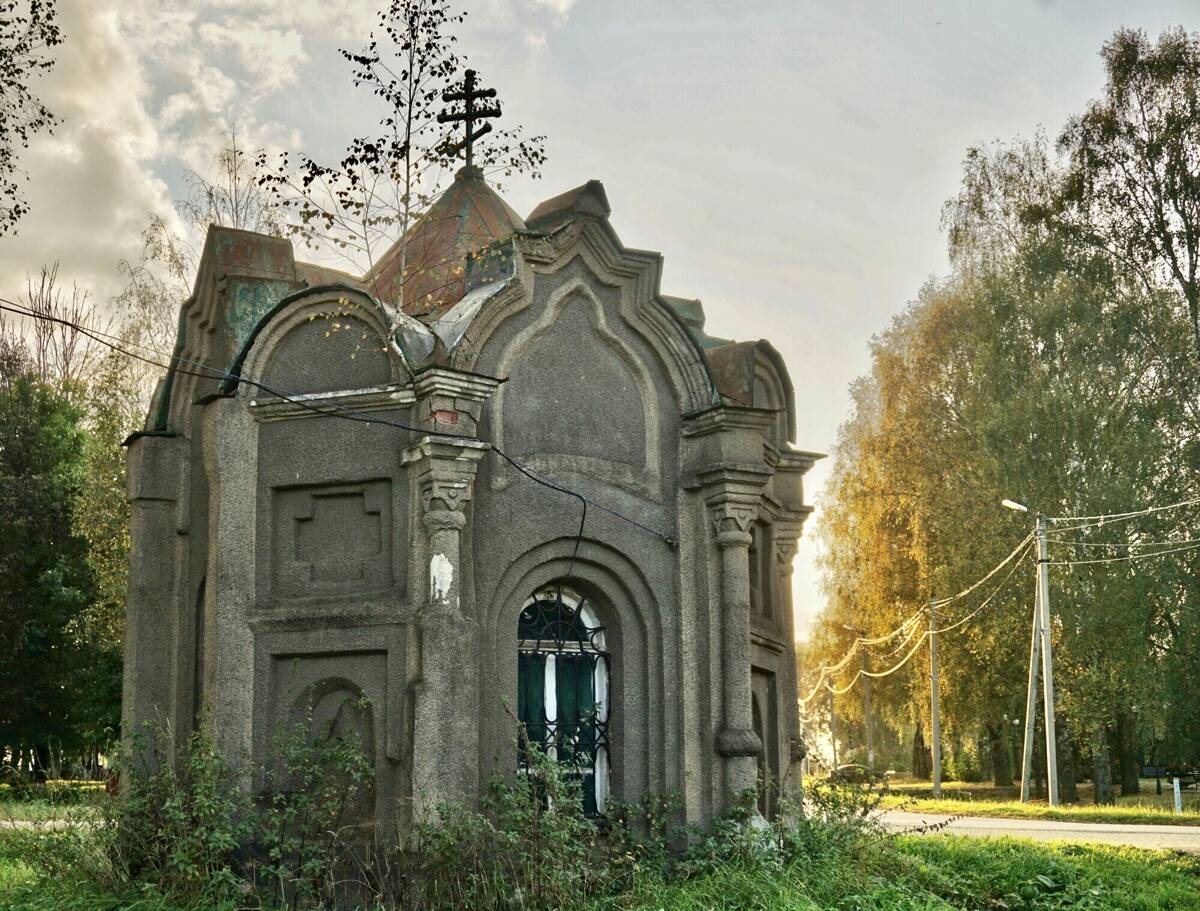 Часовня Николая Чудотворца, Шестаково (Волоколамский городской округ, Московская область). художественные фотографии
