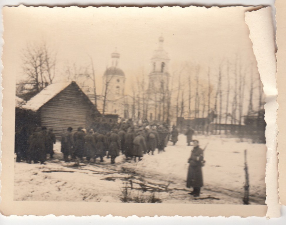 Церковь Рождества Пресвятой Богородицы, Шестаково (Волоколамский городской округ, Московская область). архивная фотография, Фото 1941 г. с аукциона e-bay.de