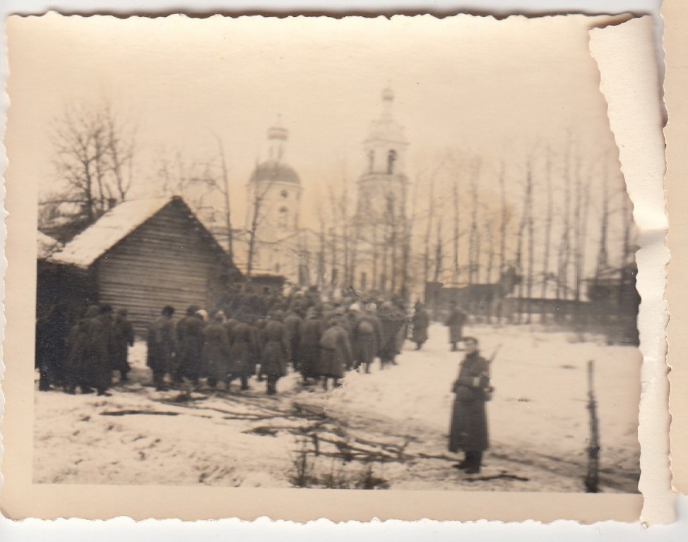 Шестаково. Церковь Рождества Пресвятой Богородицы. архивная фотография, Фото 1941 г. с аукциона e-bay.de