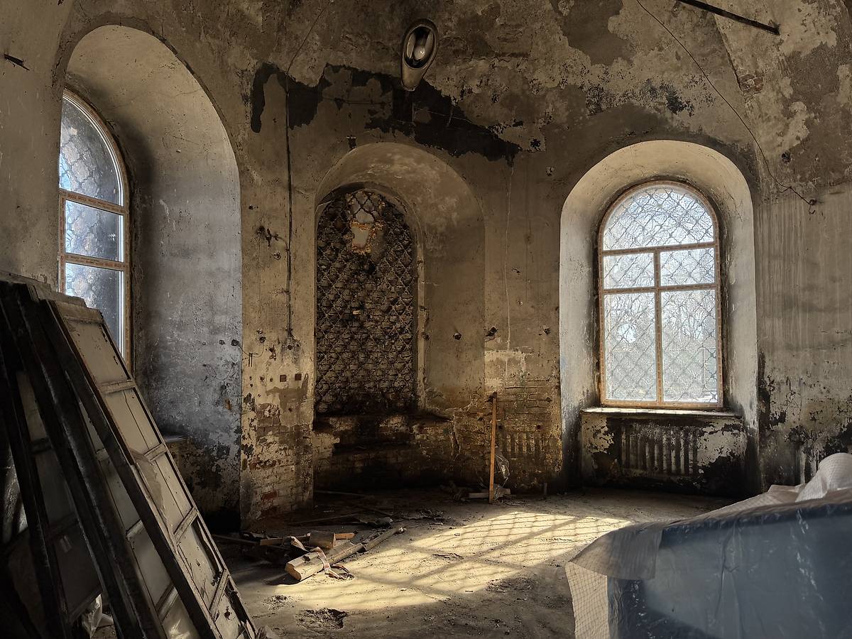 Апсида, интерьер и убранство. Церковь Рождества Пресвятой Богородицы, Шестаково (Волоколамский городской округ, Московская область)