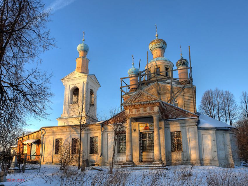 Покровское (Шестаковская с/а). Церковь Покрова Пресвятой Богородицы. фасады