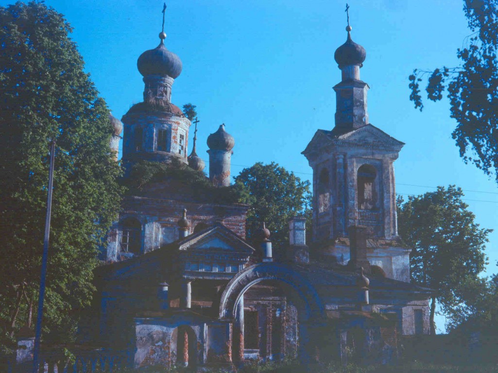 Покровское (Шестаковская с/а). Церковь Покрова Пресвятой Богородицы. фасады