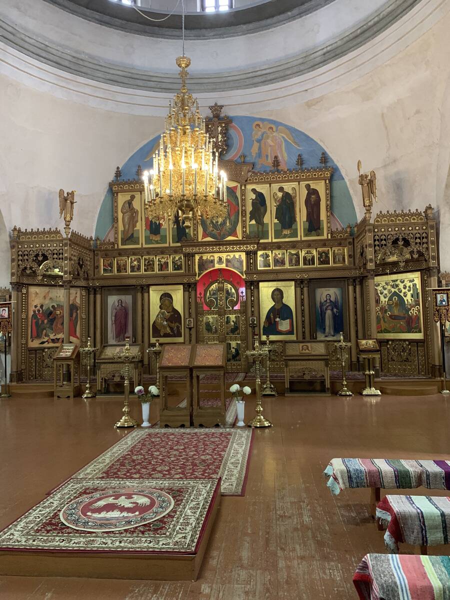 Собор Успения Пресвятой Богородицы, Козельск (Козельский район, Калужская область). интерьер и убранство
