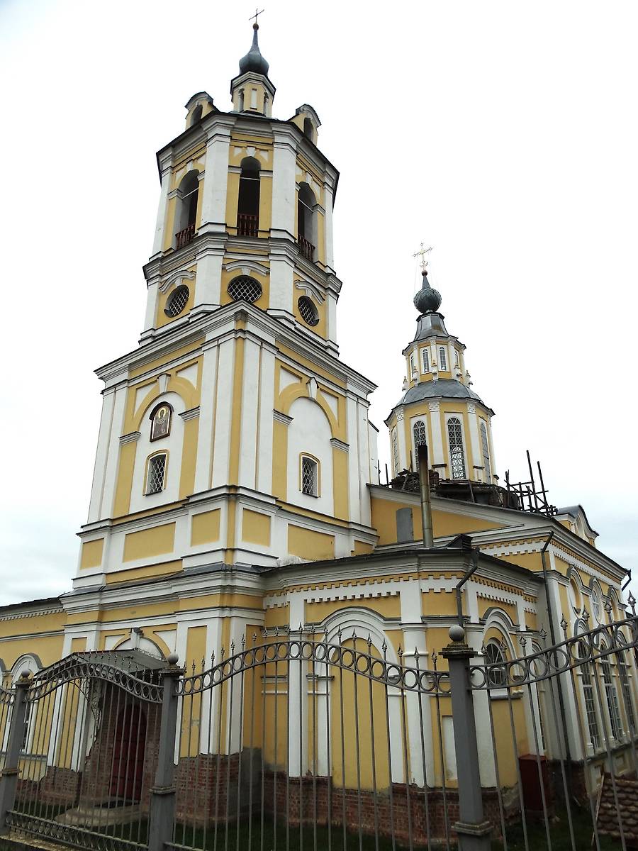 фасады. Церковь Николая Чудотворца, Козельск (Козельский район, Калужская область)