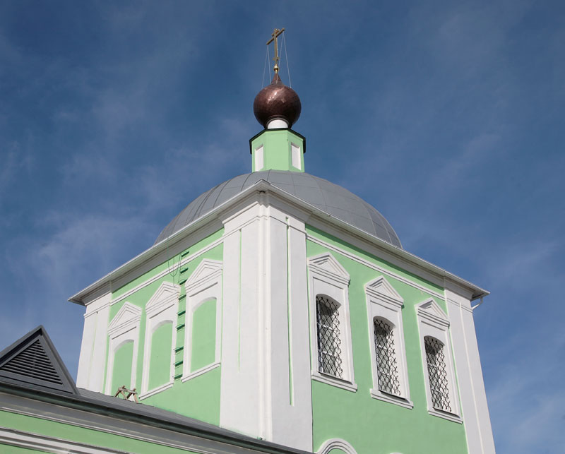 Козельск. Церковь Сошествия Святого Духа. архитектурные детали