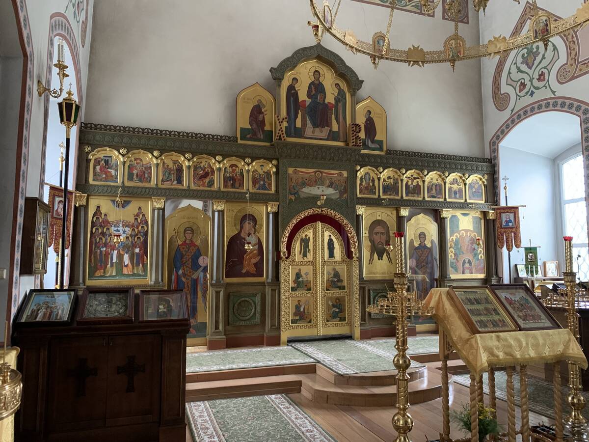 Церковь Сошествия Святого Духа, Козельск (Козельский район, Калужская область). интерьер и убранство