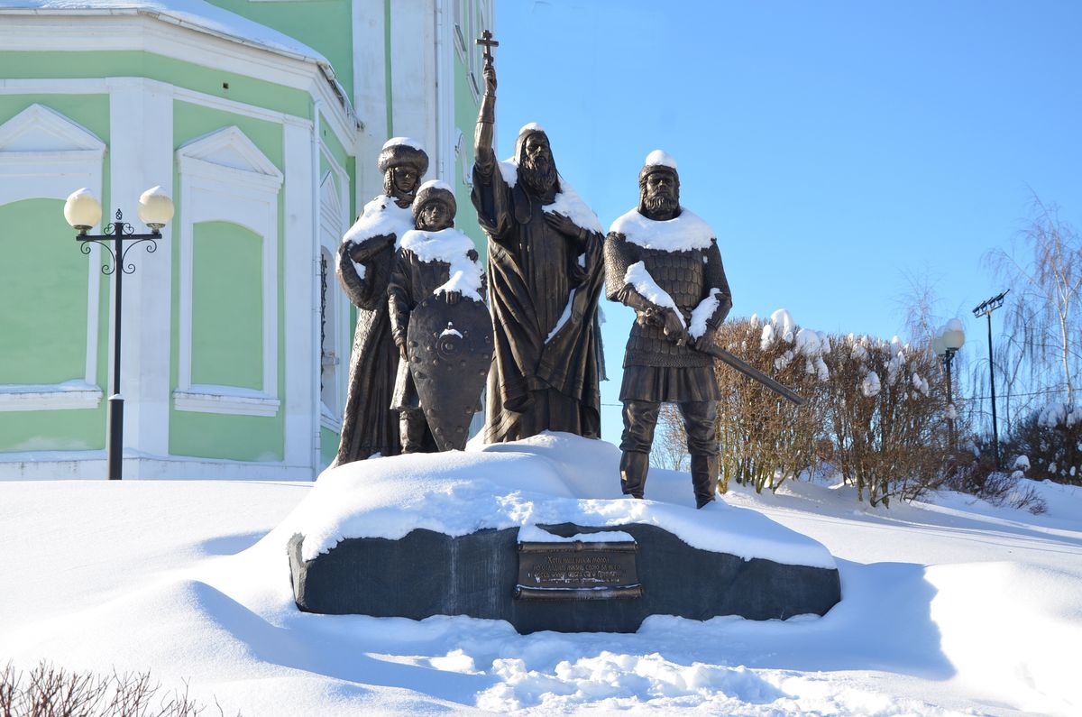 Памятник защитникам Козельска, дополнительная информация. Церковь Сошествия Святого Духа, Козельск (Козельский район, Калужская область)