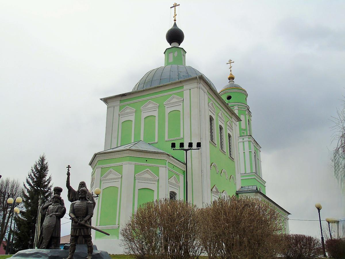 фасады. Церковь Сошествия Святого Духа, Козельск (Козельский район, Калужская область)