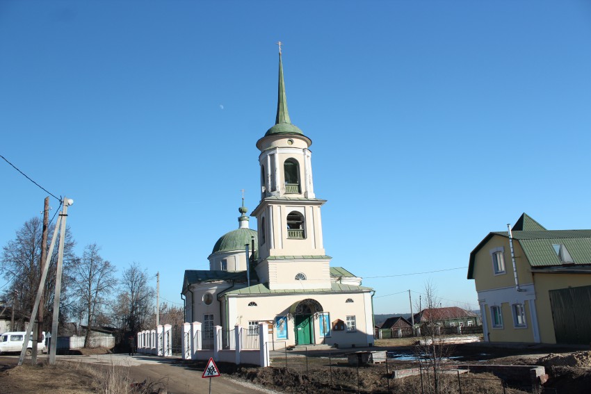 Кафедральный собор Благовещения Пресвятой Богородицы, Козельск (Козельский район, Калужская область). общий вид в ландшафте, Вид с северо-запада