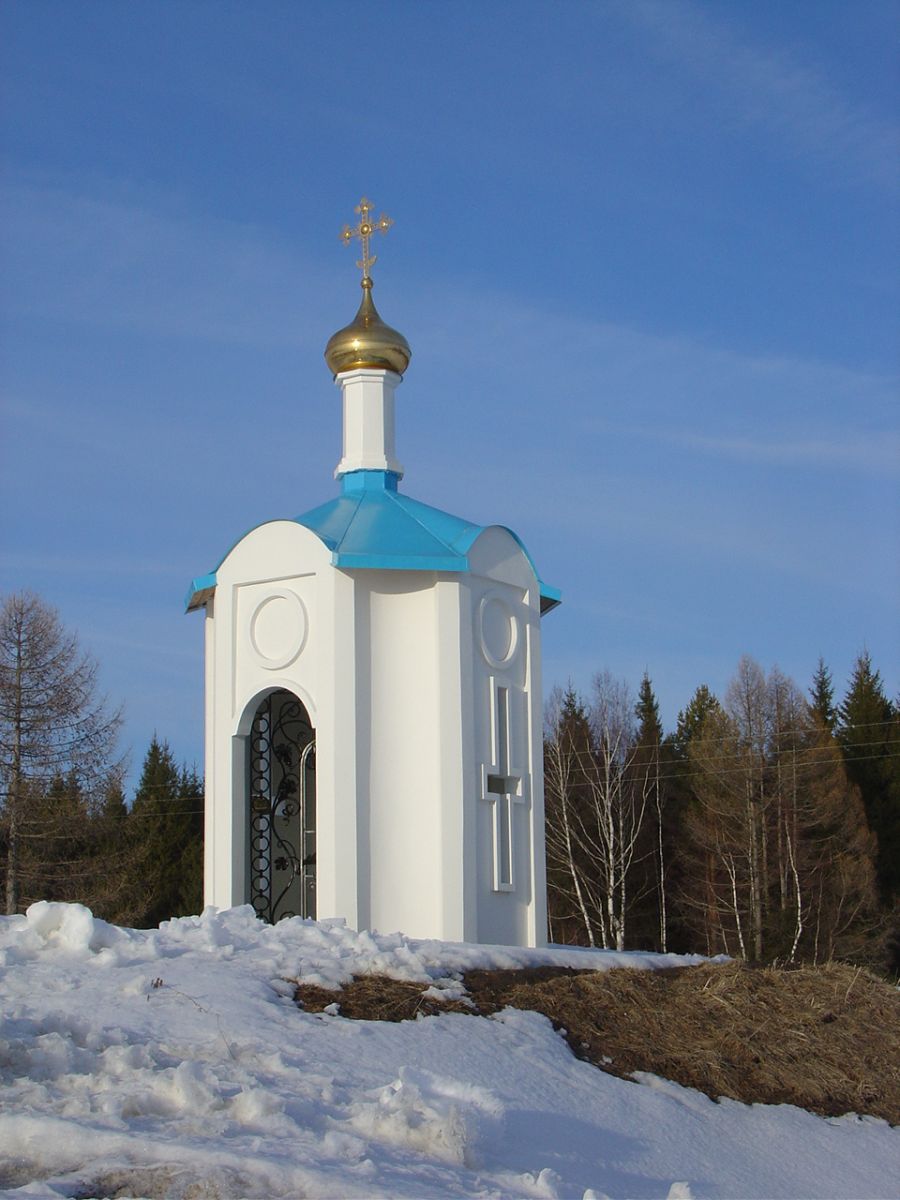 Часовня Олега Брянского, Хотенка (Козельский район, Калужская область). фасады