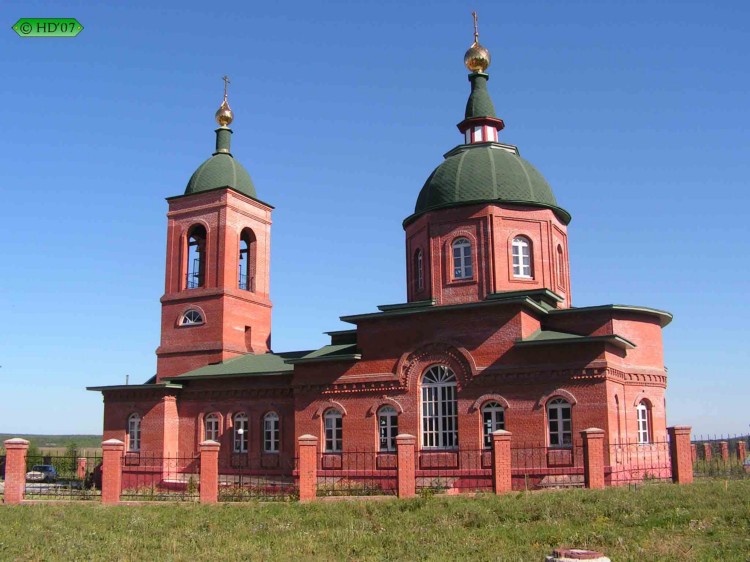 Воротынск, посёлок. Церковь Серафима Саровского. фасады