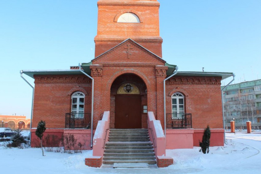 Церковь Серафима Саровского, Воротынск, посёлок (Бабынинский район, Калужская область). архитектурные детали, Фрагмент западного фасада