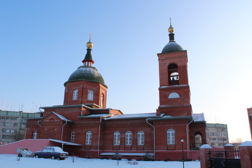 Воротынск, посёлок. Церковь Серафима Саровского. фасады, Вид с севера