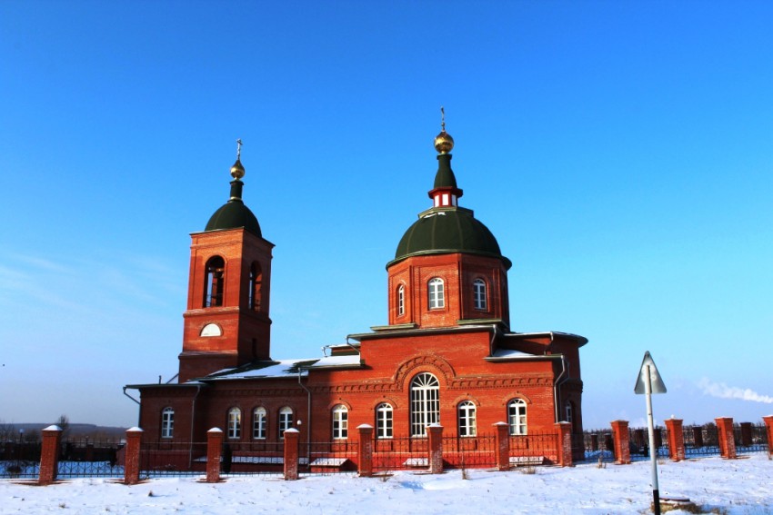 Воротынск, посёлок. Церковь Серафима Саровского. фасады, Вид с юга