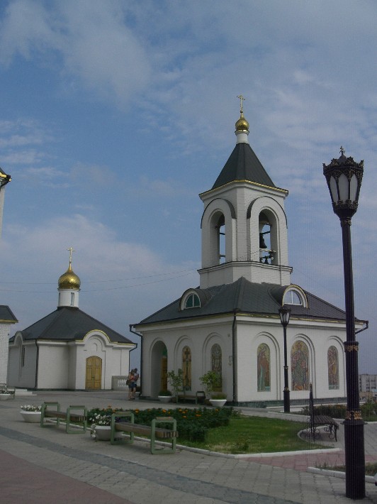 Волгоград. Церковь Сергия Радонежского. фасады