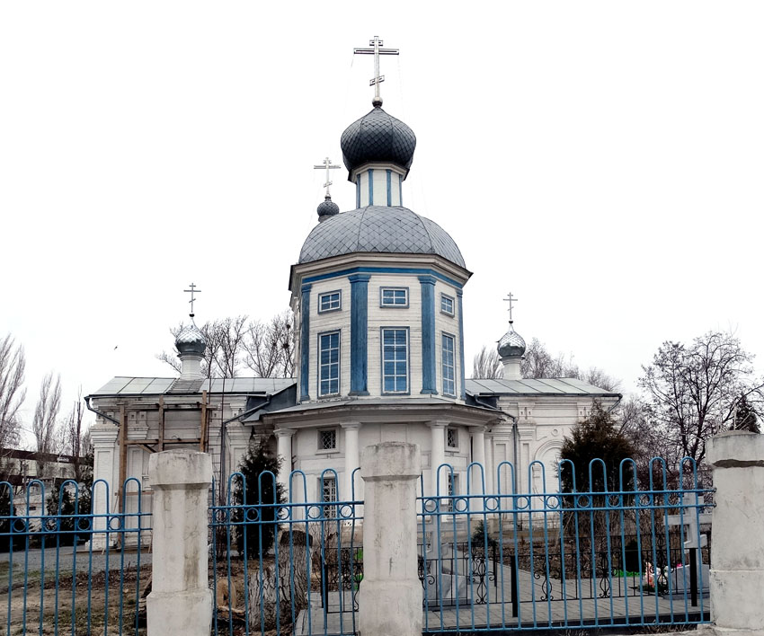 Волгоград. Церковь Никиты Исповедника в Отраде. фасады