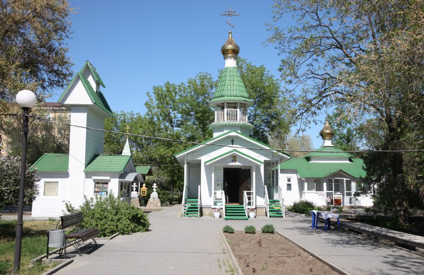 Часовня Урюпинской иконы Божией Матери, Волгоград (Волгоград, город, Волгоградская область). фасады, Вид с юго-запада.