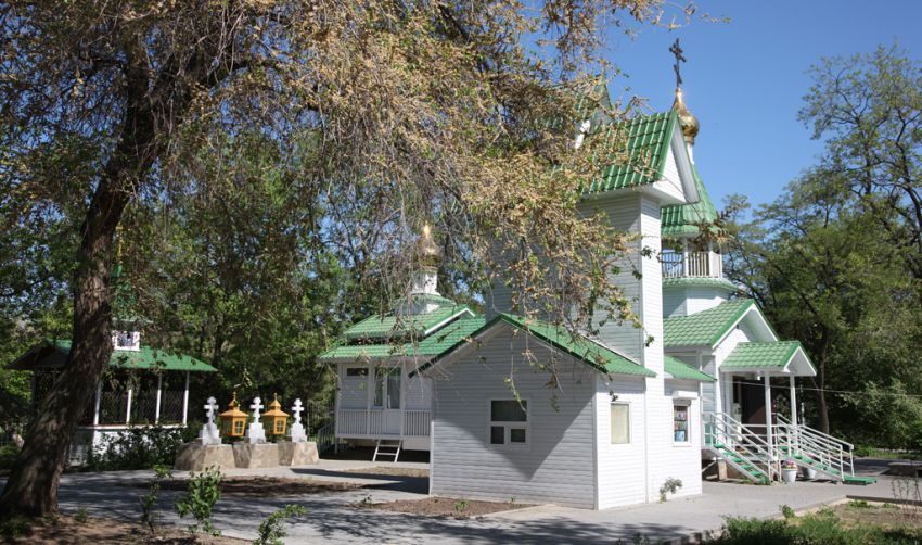Часовня Урюпинской иконы Божией Матери, Волгоград (Волгоград, город, Волгоградская область). дополнительная информация, Вид с северо-запада.