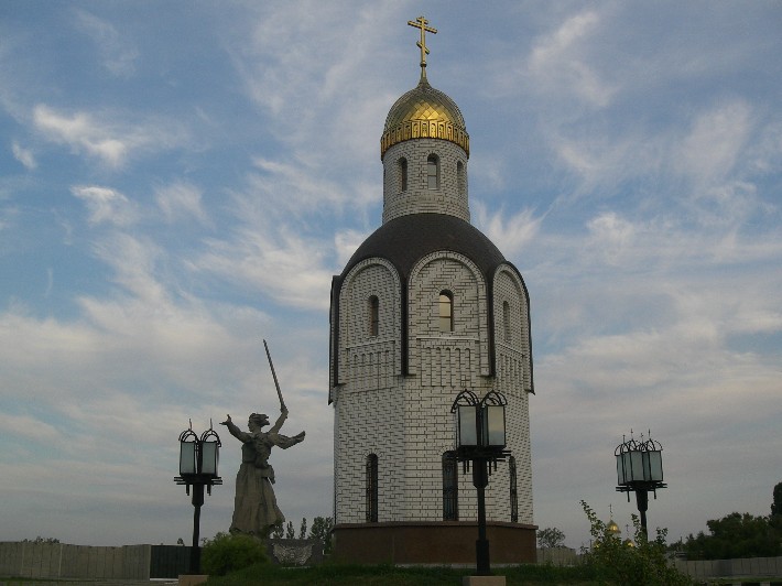 Волгоград. Часовня Владимирской иконы Божией Матери на Мамаевом кургане. фасады