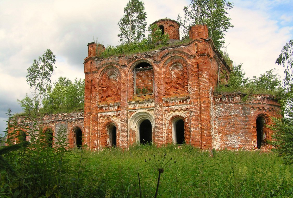 Никольское. Церковь Николая Чудотворца. фасады