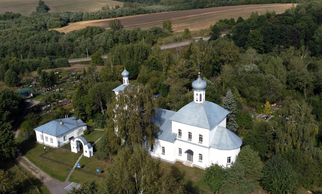 Церковь Вознесения Господня, Тархово (Клинский городской округ, Московская область). общий вид в ландшафте