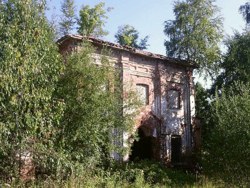 Церковь Казанской иконы Божией Матери, Шустручей (Кипрушино ) (Подпорожский район, Ленинградская область). фасады, южный фасад главного объема