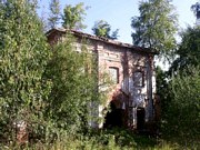 Церковь Казанской иконы Божией Матери, южный фасад главного объема<br>, Шустручей (Кипрушино ), Подпорожский район, Ленинградская область