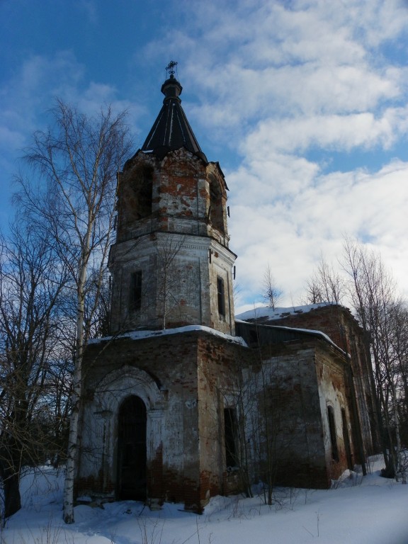 Шустручей (Кипрушино ). Церковь Казанской иконы Божией Матери. фасады