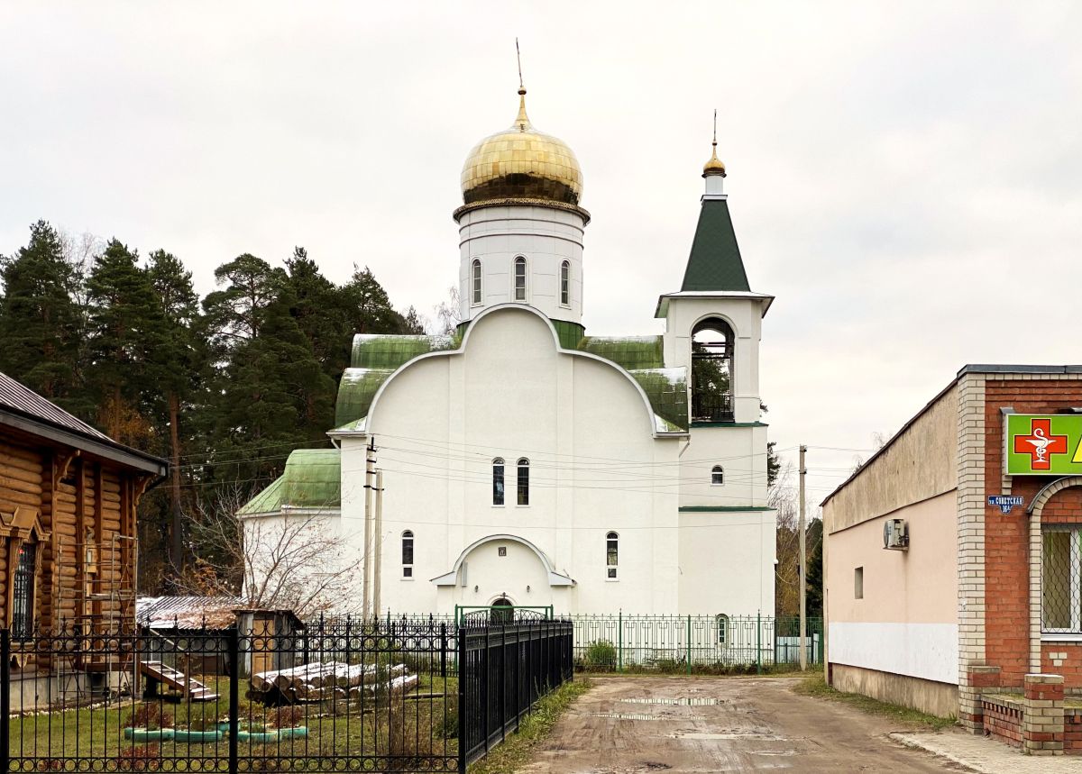 Южа. Церковь Серафима Саровского. фасады, Вид с севера