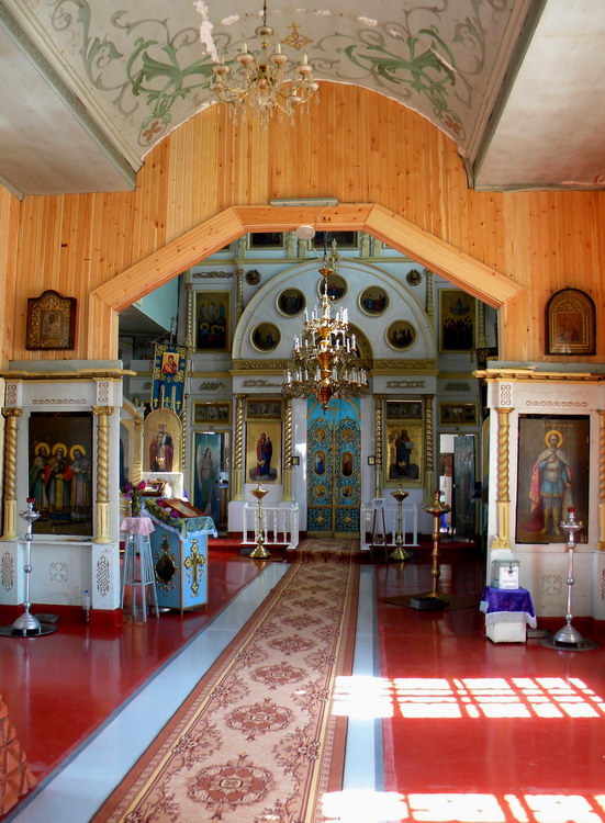 Пироговка. Церковь Михаила Архангела. интерьер и убранство, Внутренне убранство