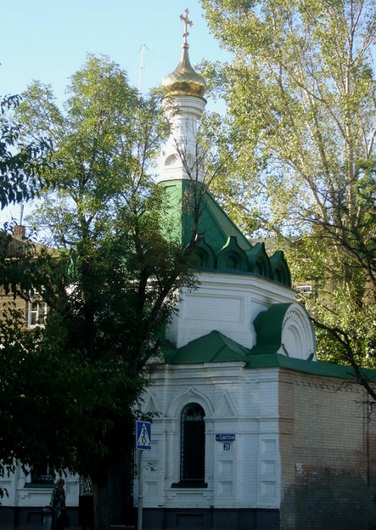 Благовещенский женский монастырь. Часовня Николая Чудотворца, Астрахань (Астрахань, город, Астраханская область). архитектурные детали
