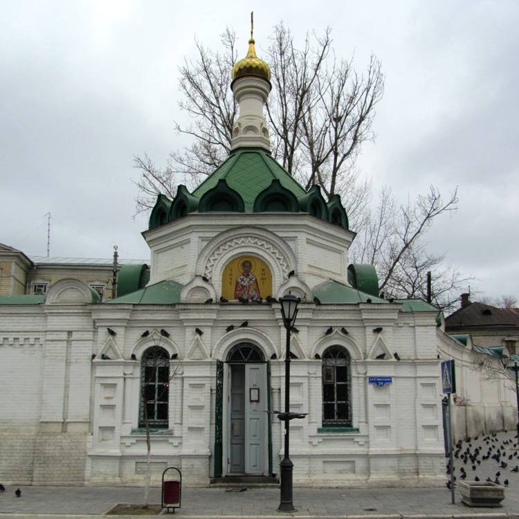Благовещенский женский монастырь. Часовня Николая Чудотворца, Астрахань (Астрахань, город, Астраханская область). фасады, вид с юга