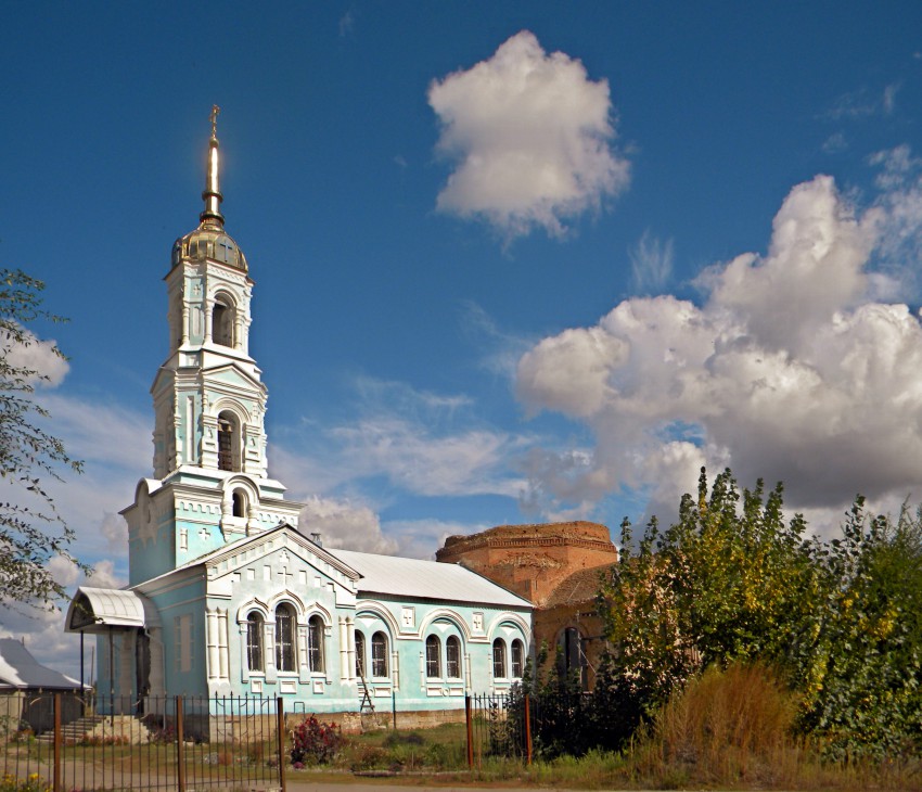 Нижний Мамон. Церковь Михаила Архангела. фасады