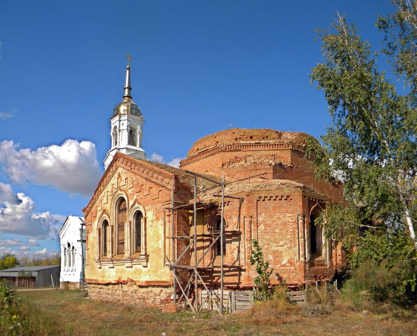 Нижний Мамон. Церковь Михаила Архангела. фасады