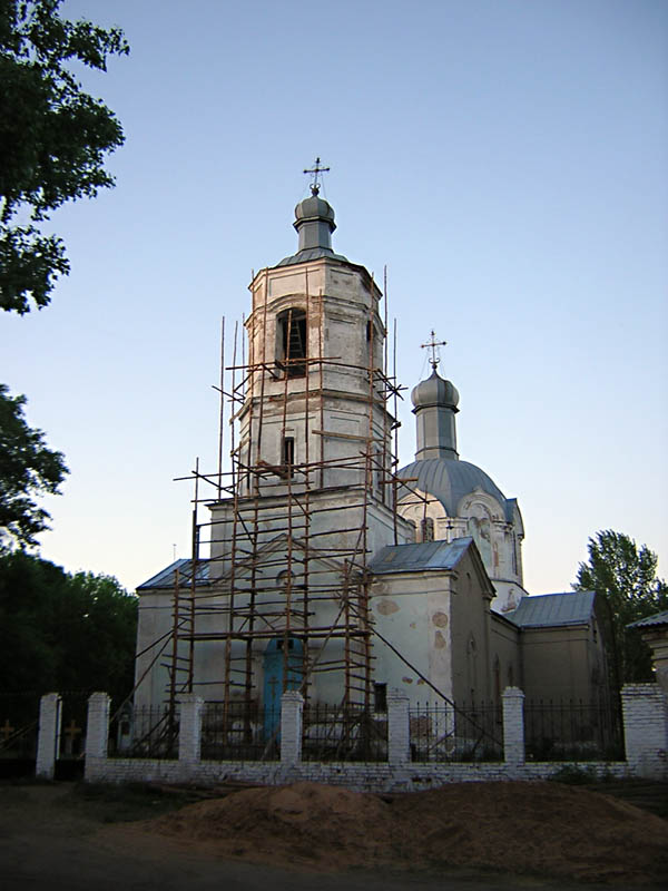 Церковь Иоанна Богослова, Нижний Мамон (Верхнемамонский район, Воронежская область). фасады