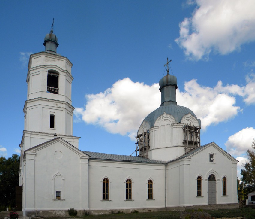 Церковь Иоанна Богослова, Нижний Мамон (Верхнемамонский район, Воронежская область). фасады