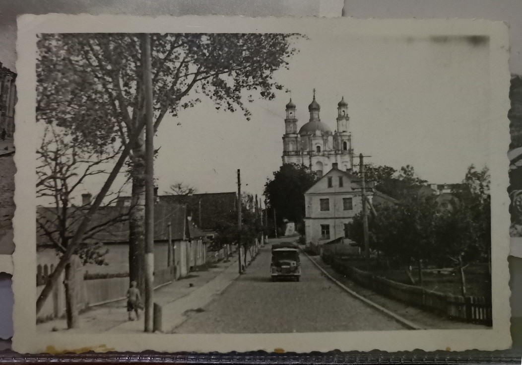 Кафедральный собор Рождества Пресвятой Богородицы, Глубокое (Глубокский район, Беларусь, Витебская область). архивная фотография, Фото 1941 г. с аукциона e-bay.de