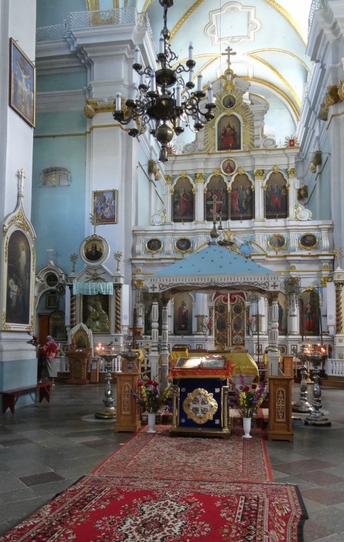 Кафедральный собор Рождества Пресвятой Богородицы, Глубокое (Глубокский район, Беларусь, Витебская область). интерьер и убранство