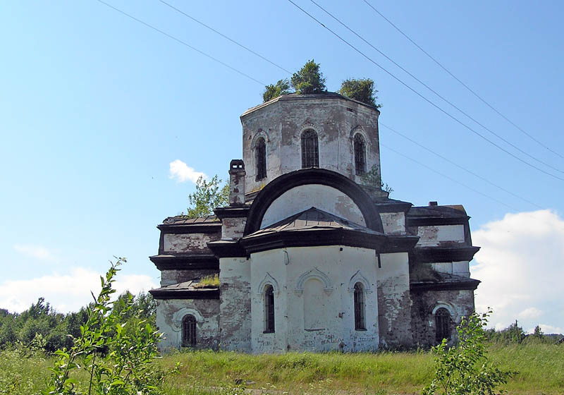 Вехручей. Церковь Рождества Христова. фасады