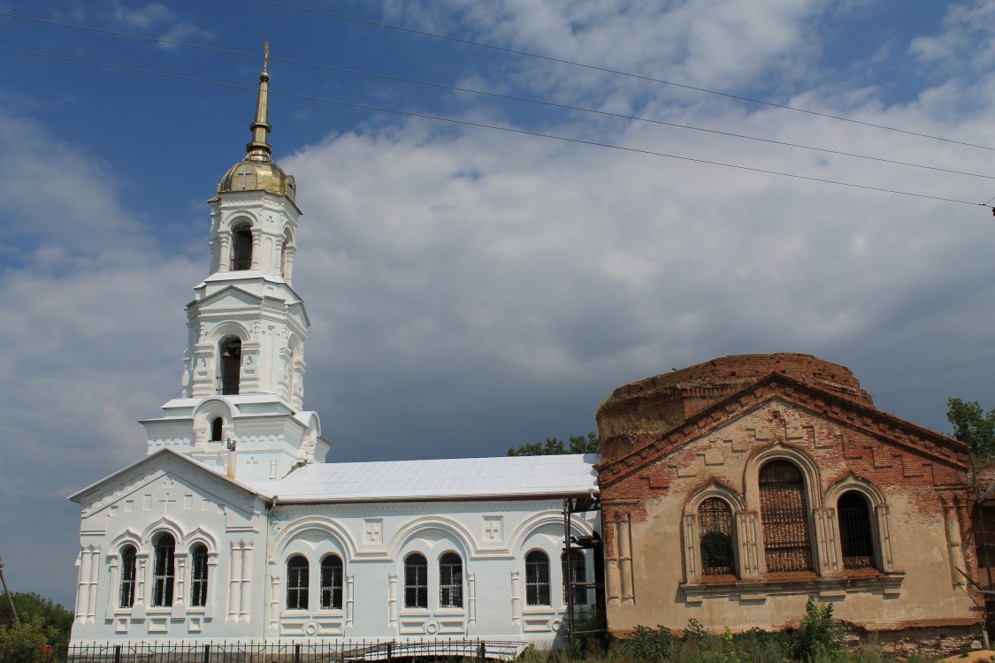 Нижний Мамон. Церковь Михаила Архангела. фасады