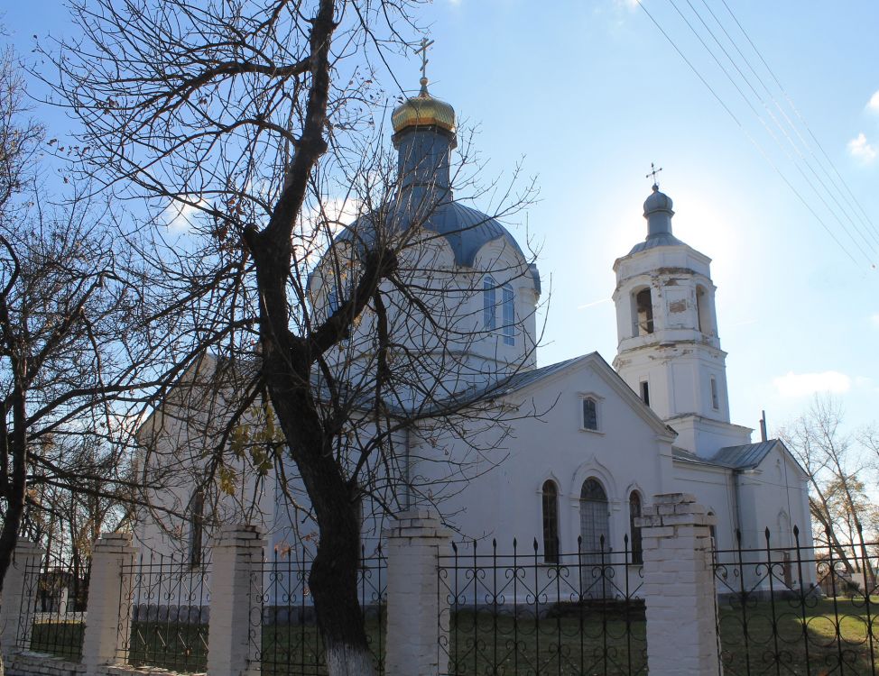 Церковь Иоанна Богослова, Нижний Мамон (Верхнемамонский район, Воронежская область). фасады