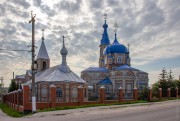 Храмовый комплекс. Церкви Казанской иконы Божией Матери и Параскевы Пятницы, Вид с северо-запада<br>, Каменка, Каменский район, Воронежская область