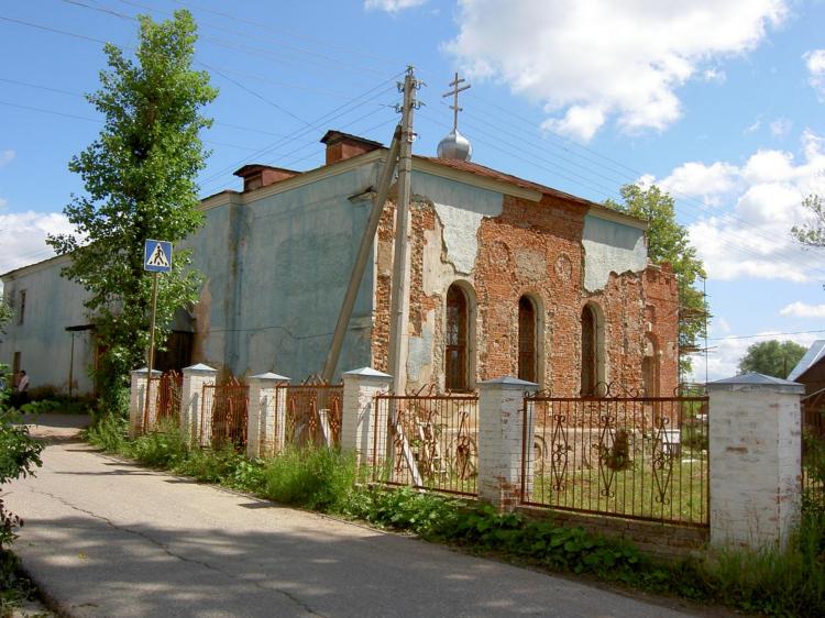 Новопетровское. Церковь Петра и Павла (Троицы Живоначальной). фасады