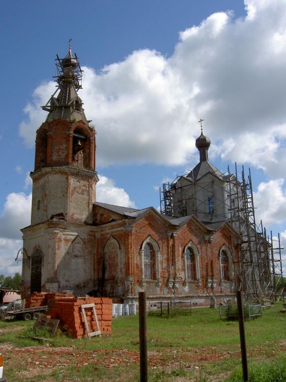 Церковь Николая Чудотворца, Амельфино (Волоколамский городской округ, Московская область). дополнительная информация