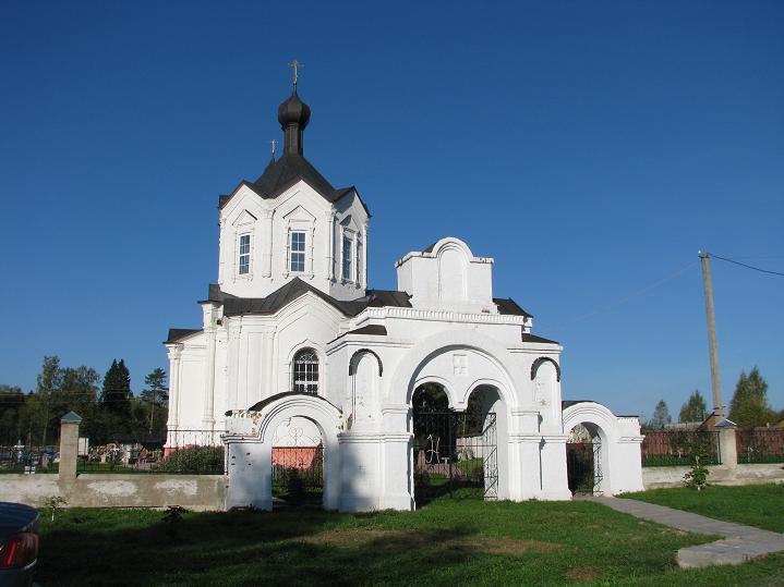 Церковь Николая Чудотворца, Амельфино (Волоколамский городской округ, Московская область). фасады