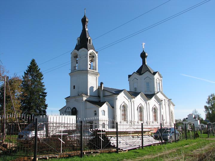 Церковь Николая Чудотворца, Амельфино (Волоколамский городской округ, Московская область). фасады
