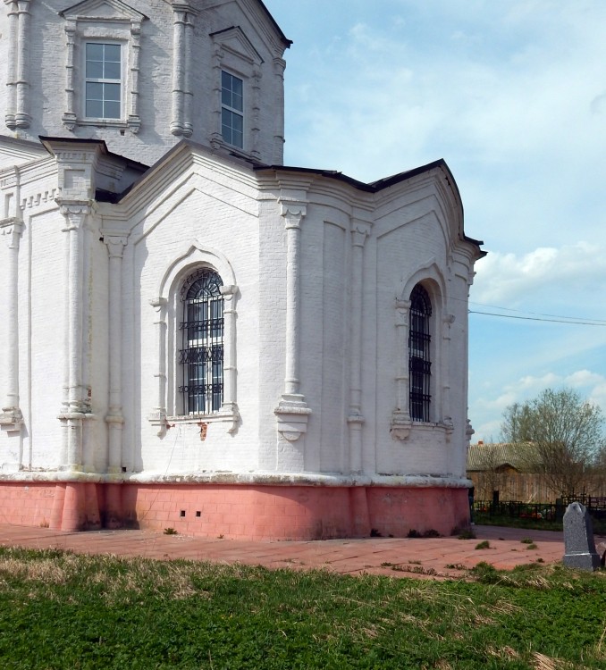 Церковь Николая Чудотворца, Амельфино (Волоколамский городской округ, Московская область). архитектурные детали