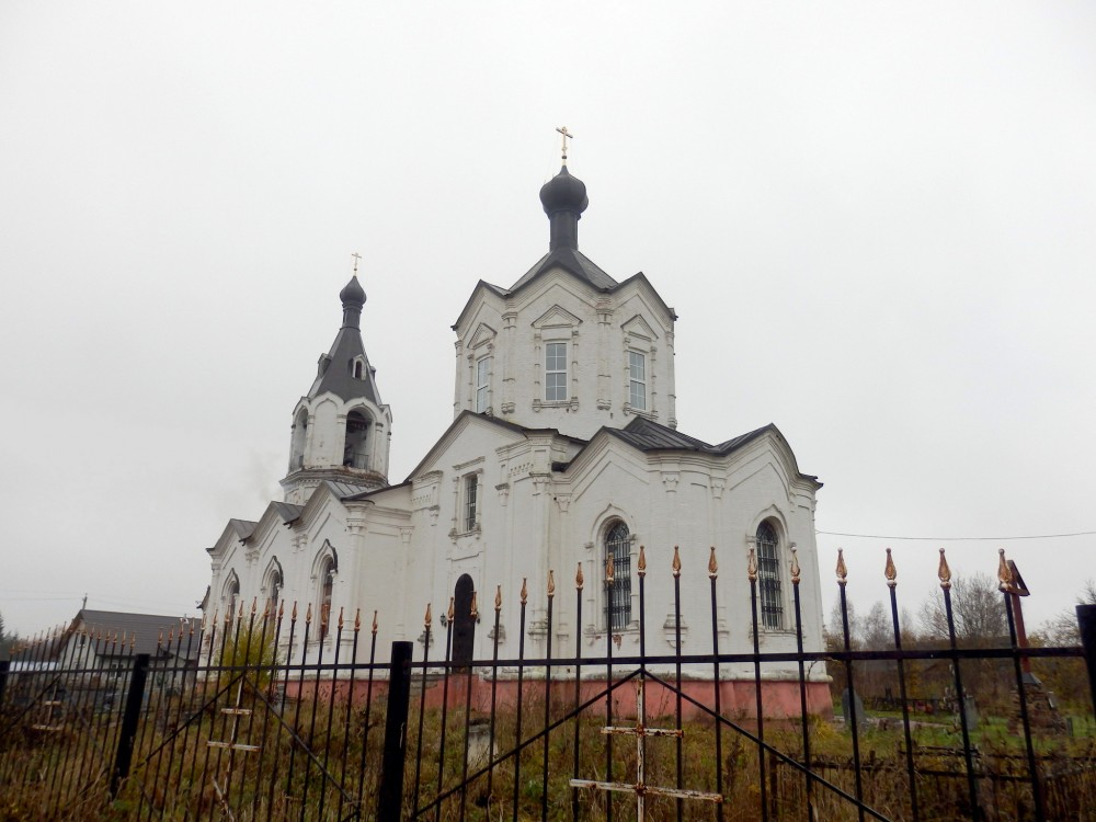 Церковь Николая Чудотворца, Амельфино (Волоколамский городской округ, Московская область). фасады