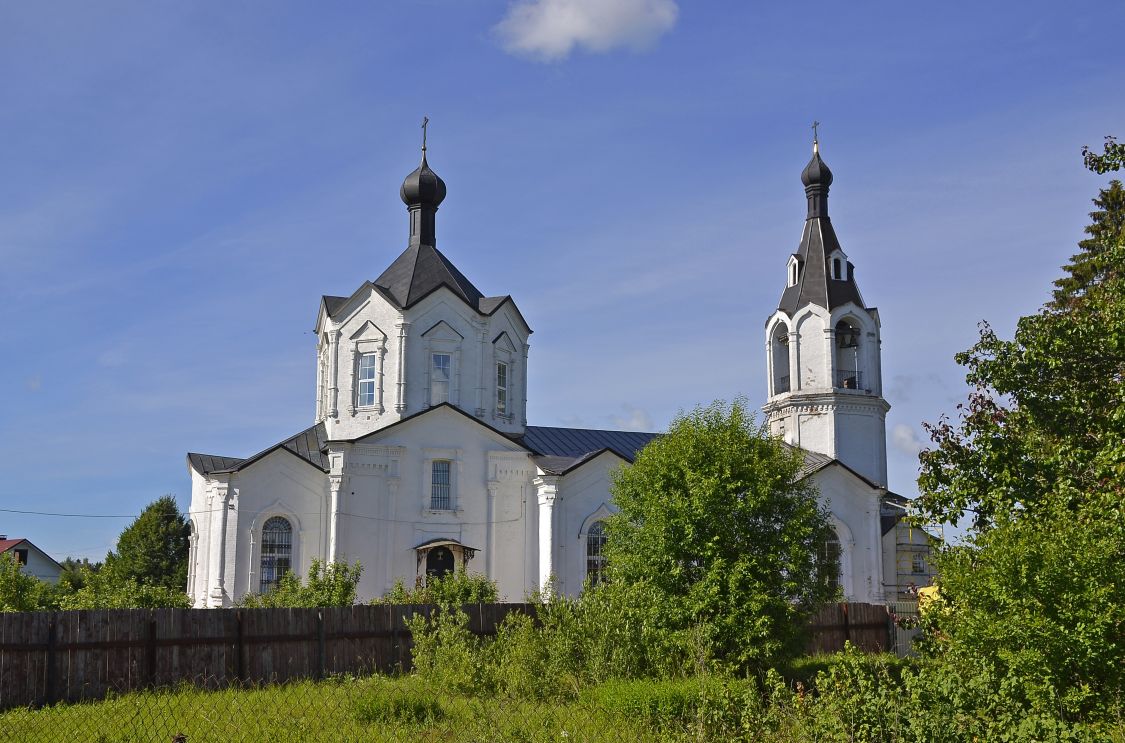 Церковь Николая Чудотворца, Амельфино (Волоколамский городской округ, Московская область). фасады